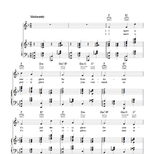 Ella Fitzgerald Here In My Arms Musik Noten - Piano, Vocal & Guitar Chords - 103562-0