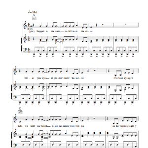 Ellie Goulding Anything Could Happen Musik Noten - Piano, Vocal & Guitar Chords - 114905-0