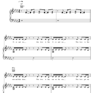 Ellie Goulding Still Falling For You Musik Noten - Easy Piano - 123837-0