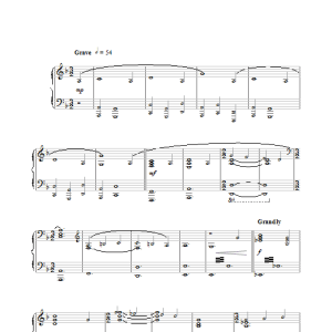 Elliot Goldenthal Finale (from Titus) Musik Noten - Piano Solo - 37667-0