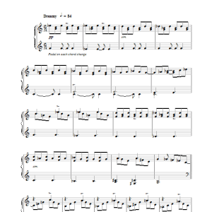 Elliot Smith Bye Musik Noten - Piano Solo - 32897-0