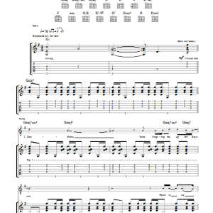 Elliott Smith Pretty (Ugly Before) Musik Noten - Guitar Tab - 44756-0