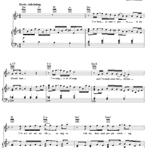 Elliott Yamin A Song For You Musik Noten - Piano, Vocal & Guitar Chords - 62284-0