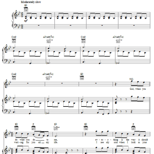 Elliott Yamin Take My Breath Away Musik Noten - Piano, Vocal & Guitar Chords - 62259-0