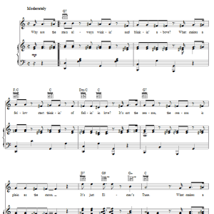 Elmer Albrecht Elmer's Tune Musik Noten - Piano, Vocal & Guitar Chords - 25627-0