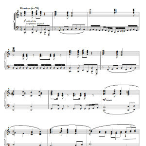 Elmer Bernstein Animal House Musik Noten - Piano Solo - 77419-0