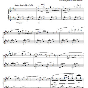 Elmer Bernstein Far From Heaven Musik Noten - Piano Solo - 77428-0