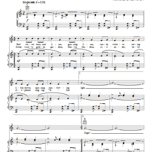 Elmer Bernstein I Love You, Alice B. Toklas Musik Noten - Piano, Vocal & Guitar Chords - 91825-0