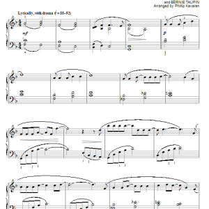 Elton John Goodbye Yellow Brick Road (arr. Phillip Keveren) Musik Noten - Piano Solo - 80207-0