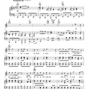 Elton John Whenever You're Ready (We'll Go) Musik Noten - Piano, Vocal & Guitar Chords - 89764-0