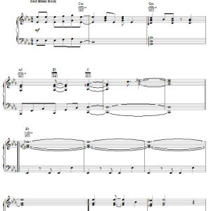 Elvis Costello & Allen Toussaint Tears, Tears And More Tears Musik Noten - Piano, Vocal & Guitar Chords - 57209-0