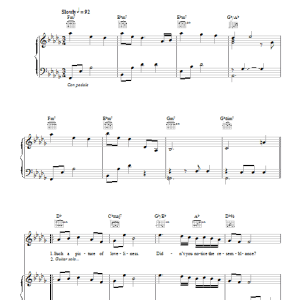 Elvis Costello & Burt Bacharach Painted From Memory Musik Noten - Piano, Vocal & Guitar Chords - 40417-0