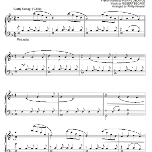 Elvis Presley Let It Be Me (Je T'appartiens) (arr. Phillip Keveren) Musik Noten - Piano Solo - 80218-0