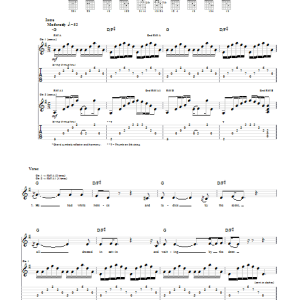 Emerson, Lake & Palmer Lucky Man Musik Noten - Guitar Tab - 74384-0