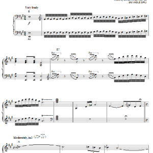 Emile Waldteufel Winter Hoedown Musik Noten - Piano, Vocal & Guitar Chords - 24838-0