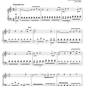 Emmanuel Chabrier Idylle Musik Noten - Easy Piano - 63141-0