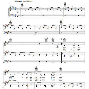 Emmylou Harris The Connection Musik Noten - Piano, Vocal & Guitar Chords - 80920-0