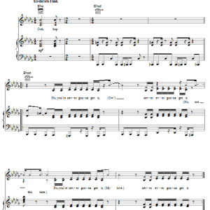En Vogue My Lovin' Musik Noten - Piano, Vocal & Guitar Chords - 64503-0