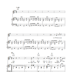 England World Cup Squad This Time (We'll Get It Right) Musik Noten - Piano, Vocal & Guitar Chords - 35222-0