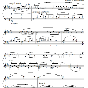 Ennio Morricone Gabriel's Oboe (from The Mission) (arr. Phillip Keveren) Musik Noten - Piano Solo - 67922-0