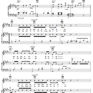 Enrique Iglesias Para Qué La Vida Musik Noten - Piano, Vocal & Guitar Chords - 52280-0