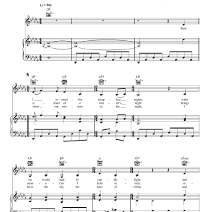 Enya Amid The Falling Snow Musik Noten - Piano, Vocal & Guitar Chords - 161478-0