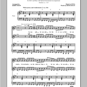 Enya Orinoco Flow (arr. Kirby Shaw) Musik Noten - SATB Choir - 95914-0
