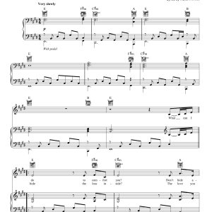 Enya Solace Musik Noten - Piano, Vocal & Guitar Chords - 175192-0