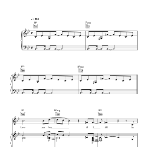 Erasure Boy Musik Noten - Piano, Vocal & Guitar Chords - 17635-0