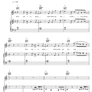 Erasure Chains Of Love Musik Noten - Piano, Vocal & Guitar Chords - 102814-0