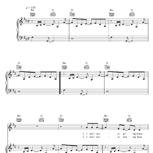 Erasure Home Musik Noten - Piano, Vocal & Guitar Chords - 102810-0