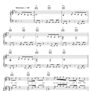 Erasure Joan Musik Noten - Piano, Vocal & Guitar Chords - 102807-0