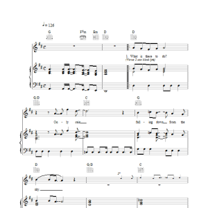 Erasure Rain Musik Noten - Piano, Vocal & Guitar Chords - 17641-0