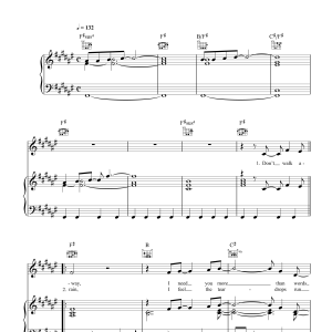 Erasure Reach Out Musik Noten - Piano, Vocal & Guitar Chords - 17634-0