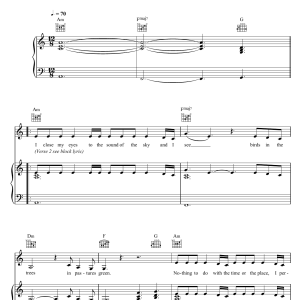 Erasure So The Story Goes Musik Noten - Piano, Vocal & Guitar Chords - 102798-0