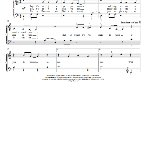Eric Baumgartner It's Only A Paper Moon Musik Noten - Educational Piano - 98513-0