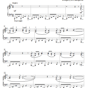 Eric Baumgartner Linus And Lucy Musik Noten - Educational Piano - 57315-0