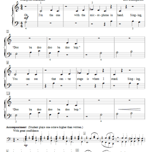Eric Baumgartner Loud And Proud (Lead Singer) Musik Noten - Educational Piano - 80553-0