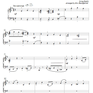 Eric Baumgartner Puttin' On The Ritz Musik Noten - Educational Piano - 57316-0