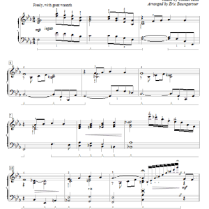 Eric Baumgartner The Way You Look Tonight Musik Noten - Educational Piano - 57318-0