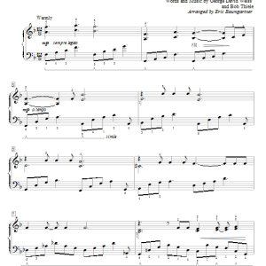 Eric Baumgartner What A Wonderful World Musik Noten - Educational Piano - 57319-0