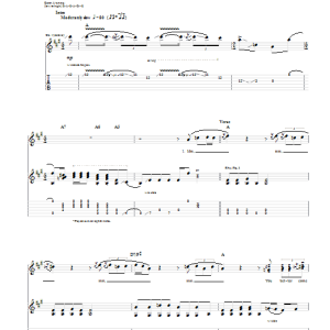 Eric Clapton Come On In My Kitchen Musik Noten - Guitar Tab - 28691-0