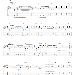Eric Johnson 12 To 12 Vibe Musik Noten - Guitar Tab - 71140-0