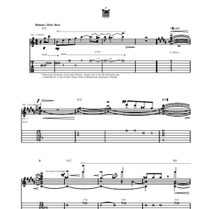 Eric Johnson Ah Via Musicom Musik Noten - Guitar Tab - 71338-0