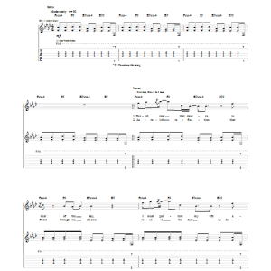 Eric Johnson Desert Rose Musik Noten - Guitar Tab - 87804-0