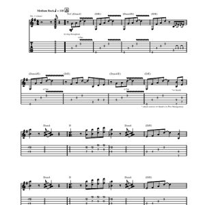 Eric Johnson East Wes Musik Noten - Guitar Tab - 71334-0
