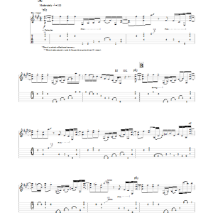 Eric Johnson Fatdaddy Musik Noten - Guitar Tab - 87120-0