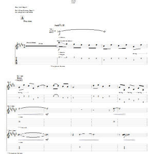 Eric Johnson Sea Secret Musik Noten - Guitar Tab - 71141-0