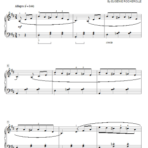 Eugénie Rocherolle Jardin de The (Tea Garden) Musik Noten - Piano Solo - 63714-0