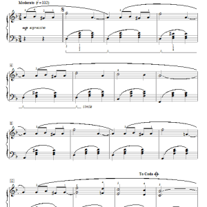 Eugénie Rocherolle Nuit Sans Etoiles (Night Without Stars) Musik Noten - Piano Solo - 63711-0
